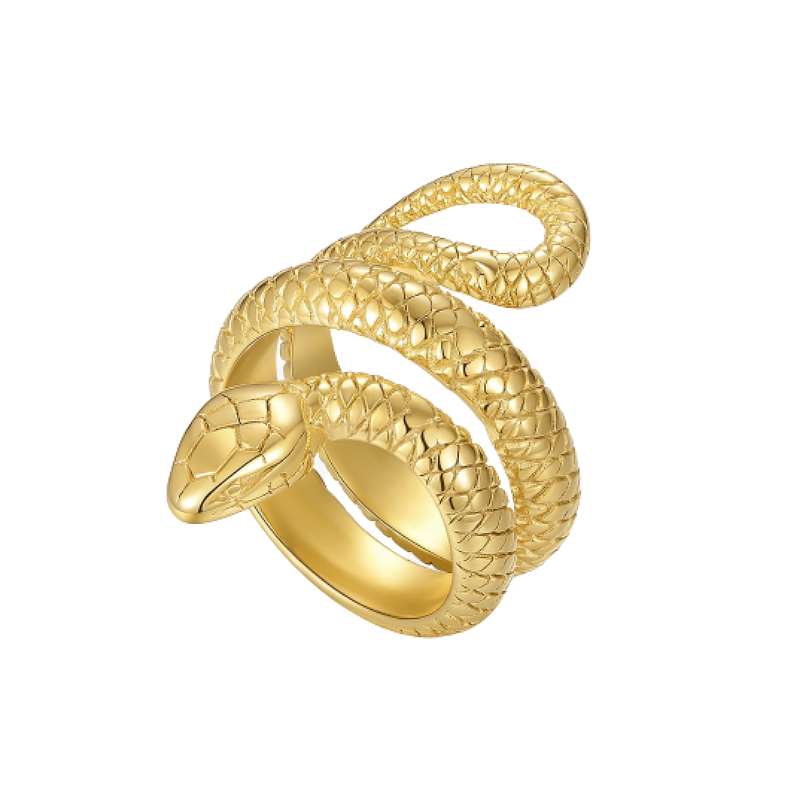 Bague Serpent Or