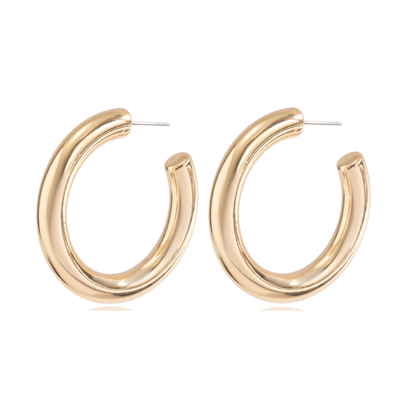 Boucle d Oreille Anneau Or