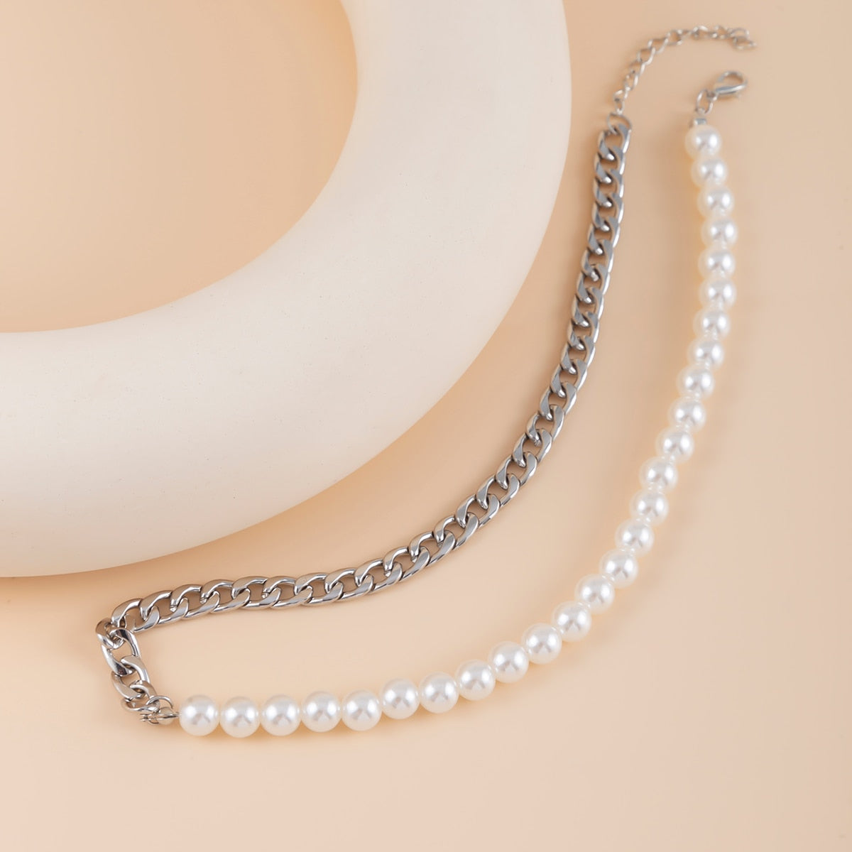 Collier Perle Homme