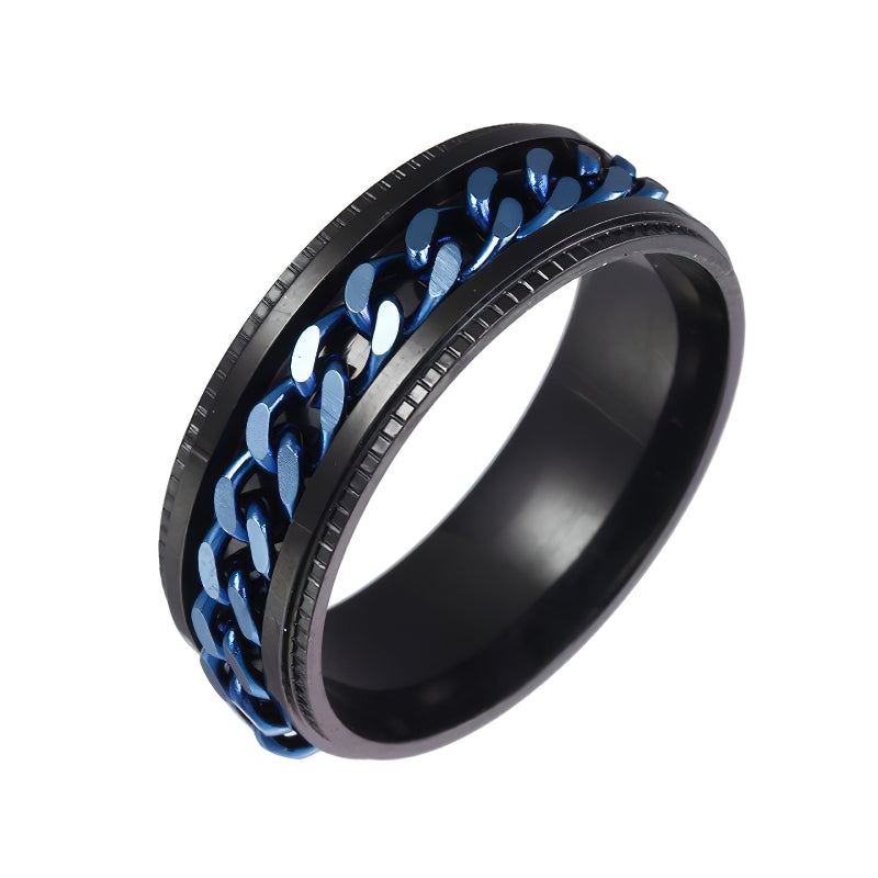 Bague Acier Homme