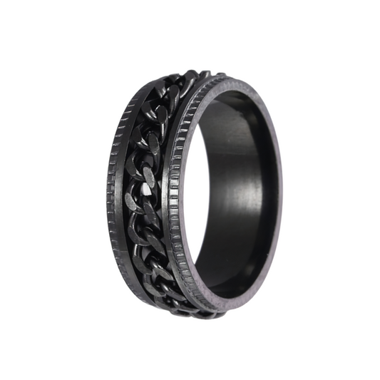 Bague Acier Homme