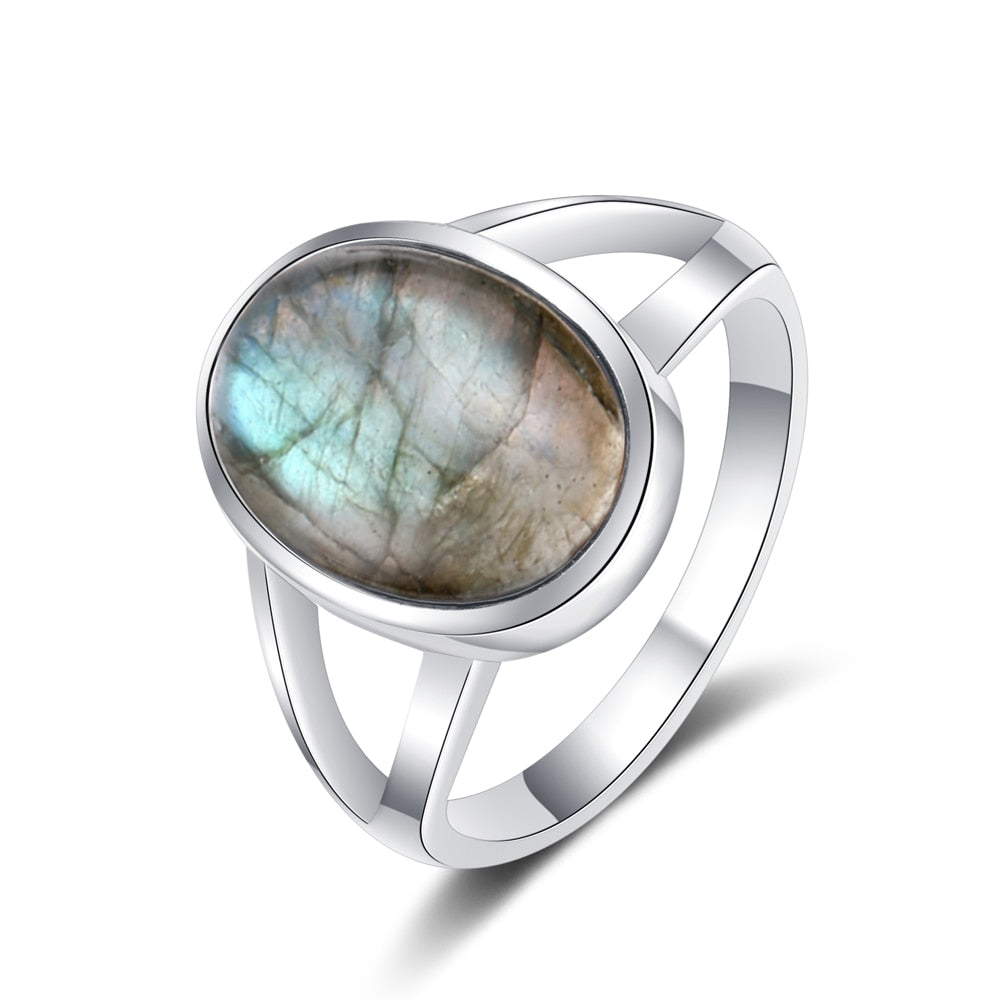 Bague Argent Labradorite