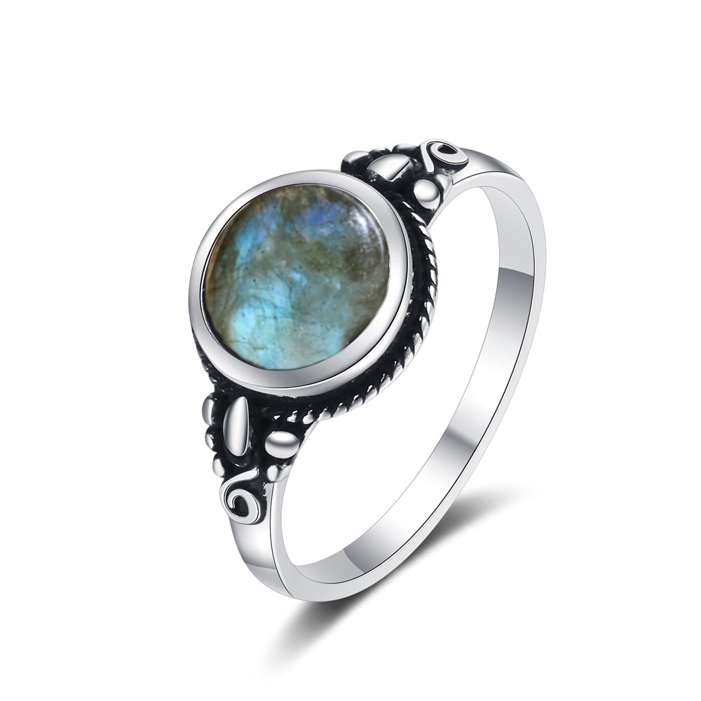 Bague en Labradorite