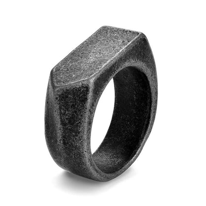 Bague Homme Acier