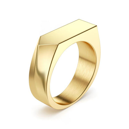 Bague Homme Acier