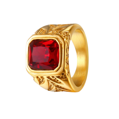 Bague Homme Rubis