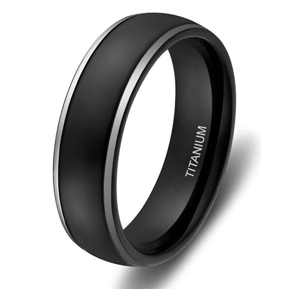 Bague Noir Homme