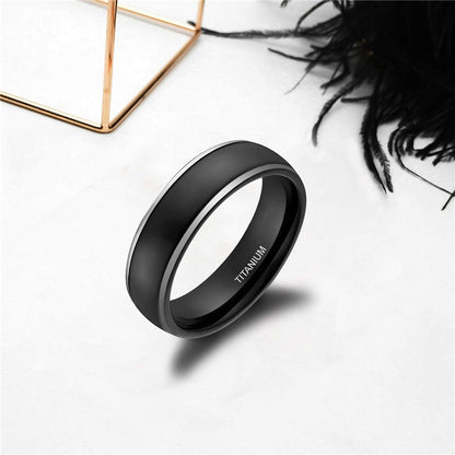 Bague Noir Homme