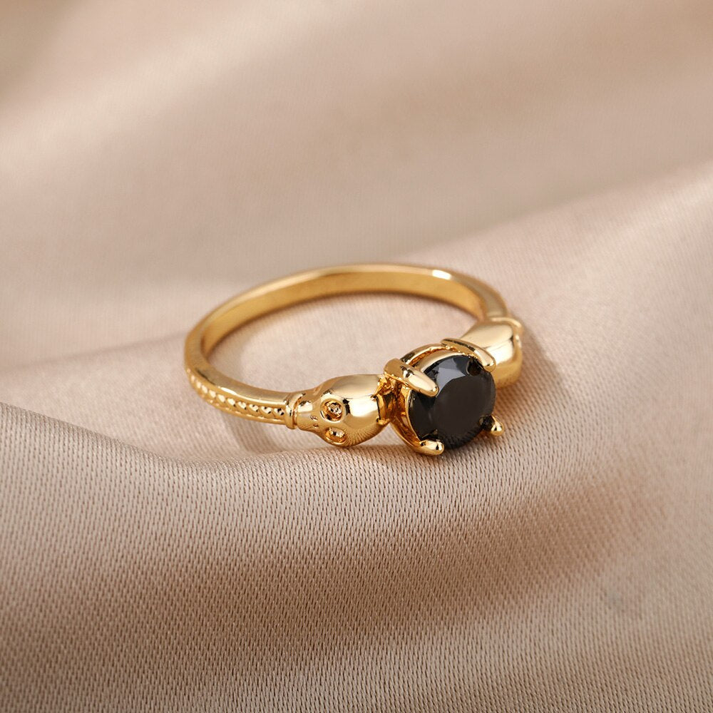 Bague Pierre Noire