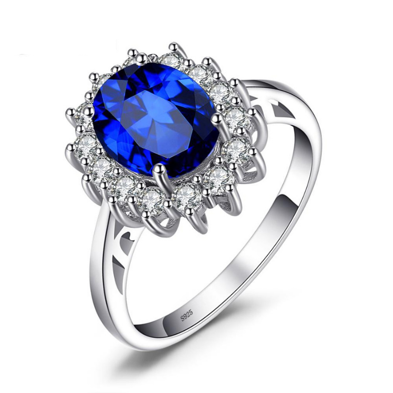 Bague Saphir Bleu