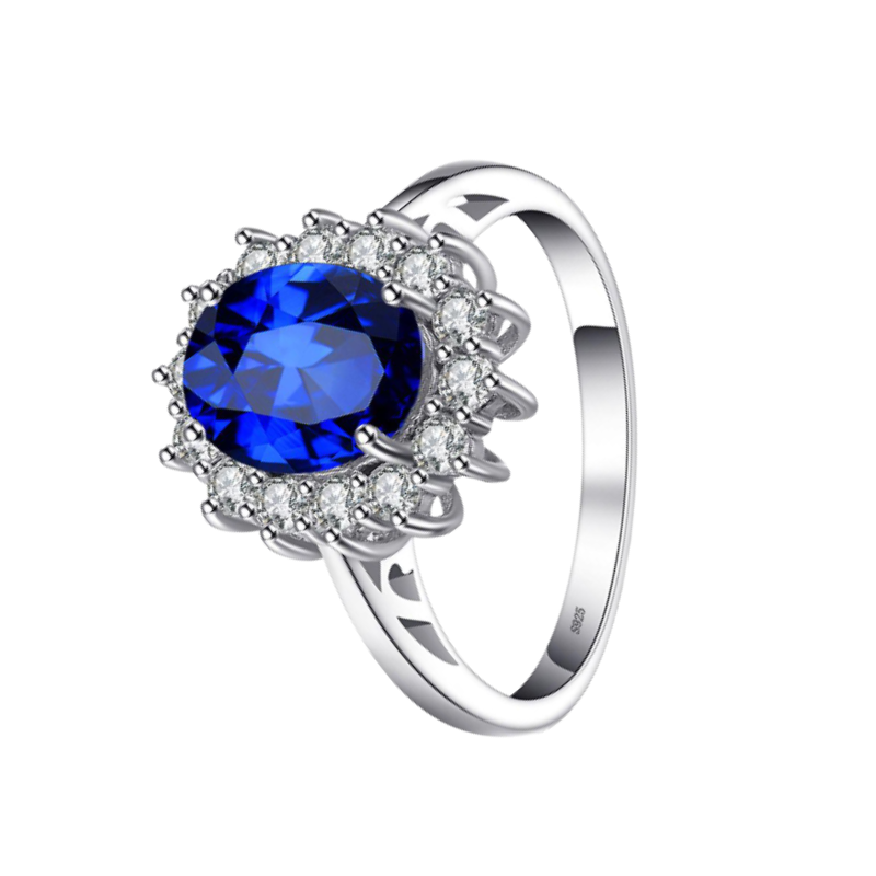 Bague Saphir Bleu