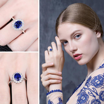 Bague Saphir Bleu