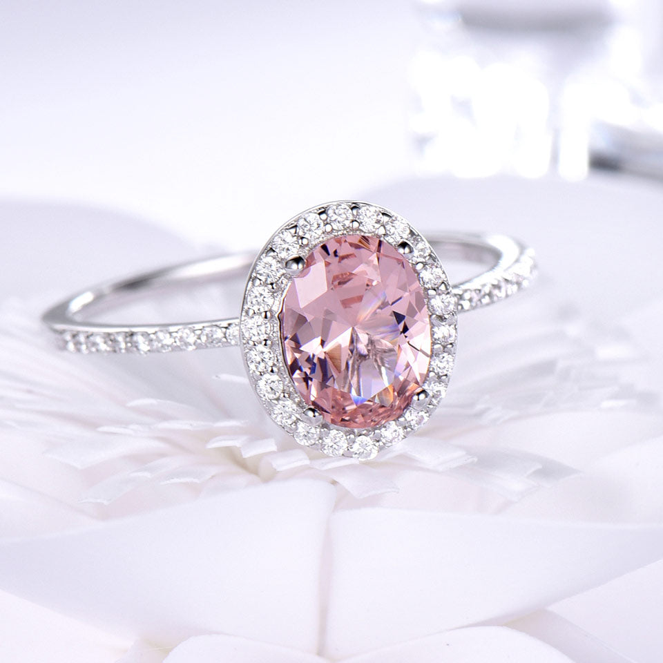 Bague Saphir Rose