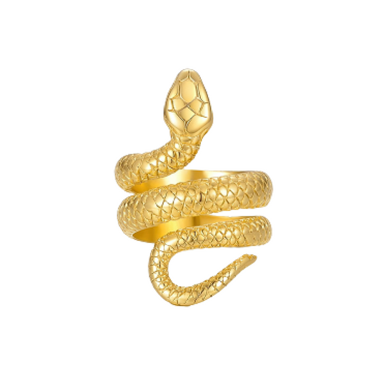 Bague Serpent Or