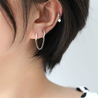 Boucle d Oreille 2 Trous