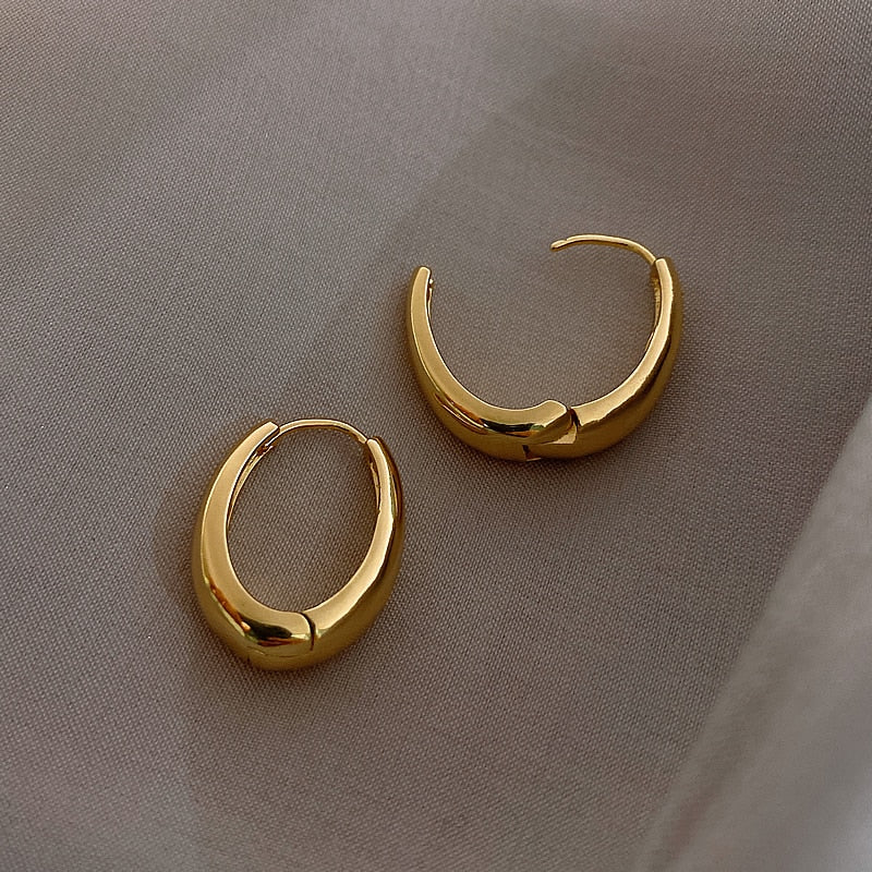 Boucle d Oreille Dorée