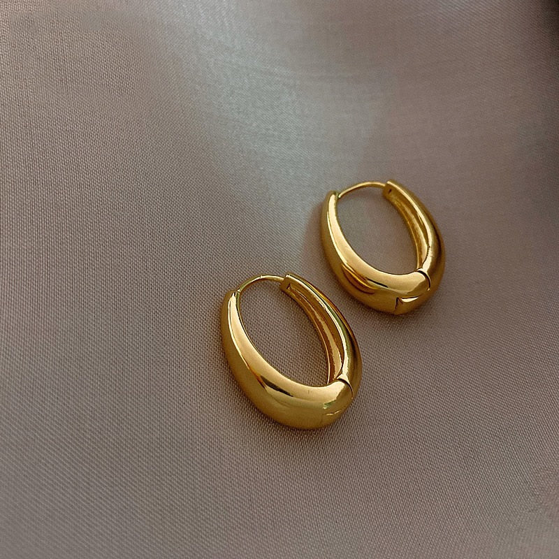 Boucle d Oreille Dorée