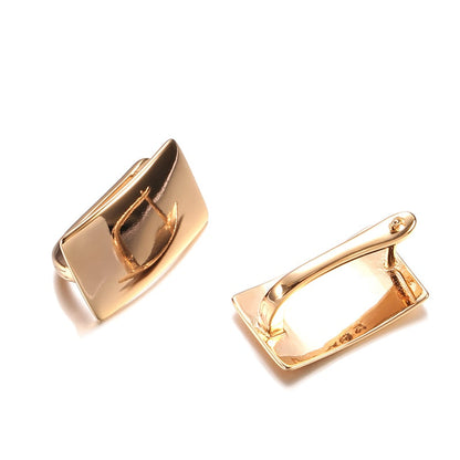 Boucle d Oreille Or Rose