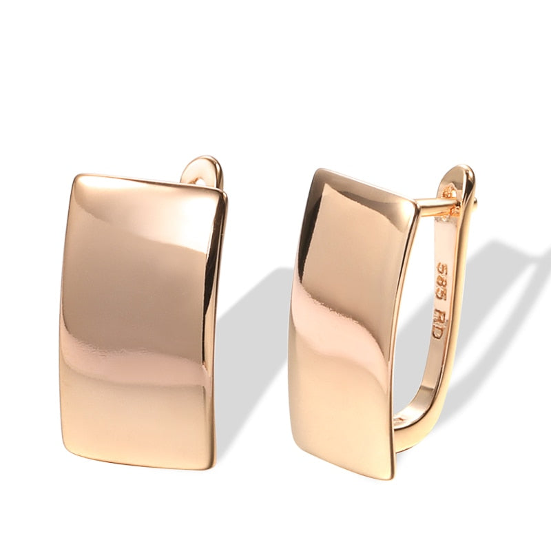 Boucle d Oreille Or Rose