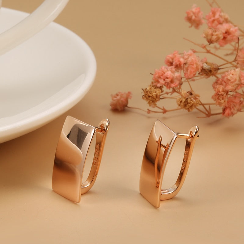 Boucle d Oreille Or Rose