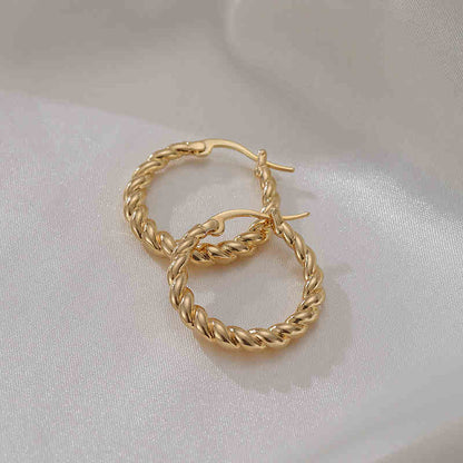 Boucle d Oreille Plaqué Or