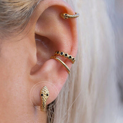 Boucle d Oreille Serpent