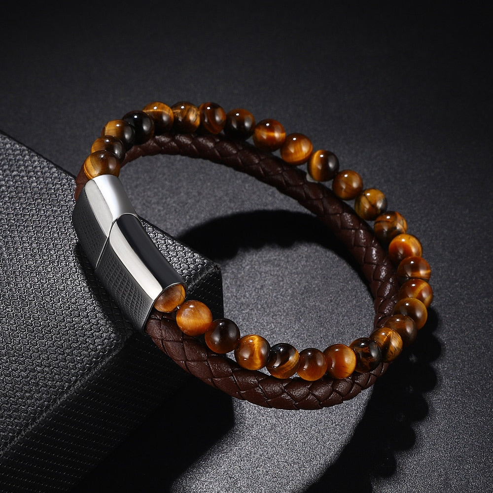 Bracelet Homme Perle