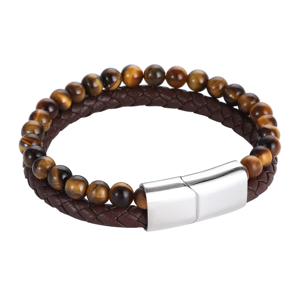 Bracelet Homme Perle