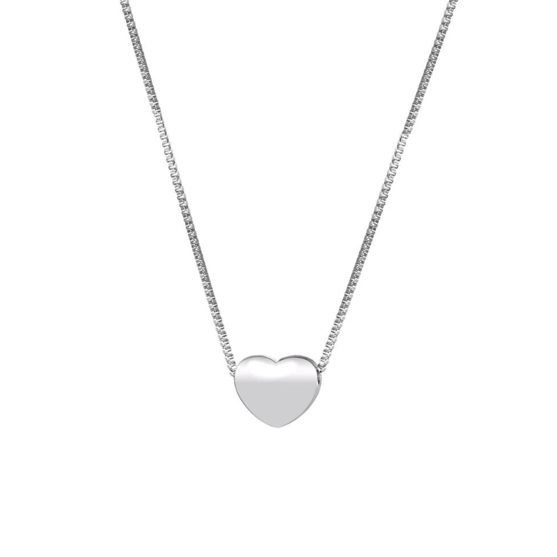 Collier Coeur Argent