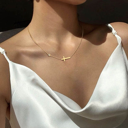 Collier Croix Femme