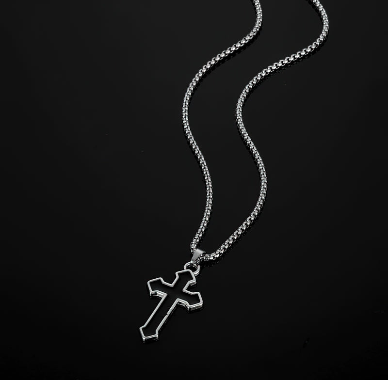 Collier Croix Homme