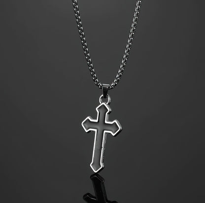 Collier Croix Homme