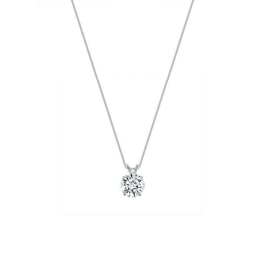 Collier Diamant Solitaire