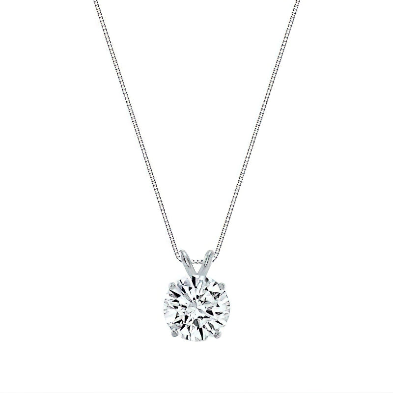 Collier Diamant Solitaire