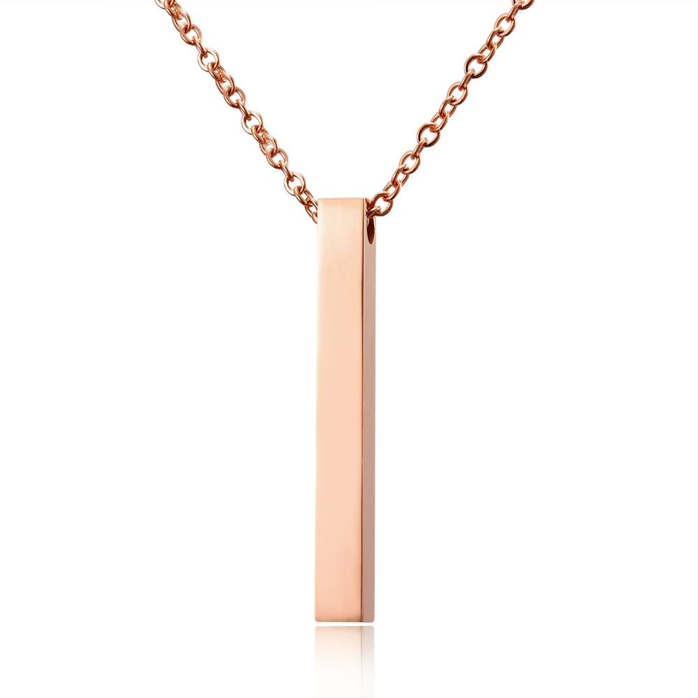 Collier Prenom Vertical