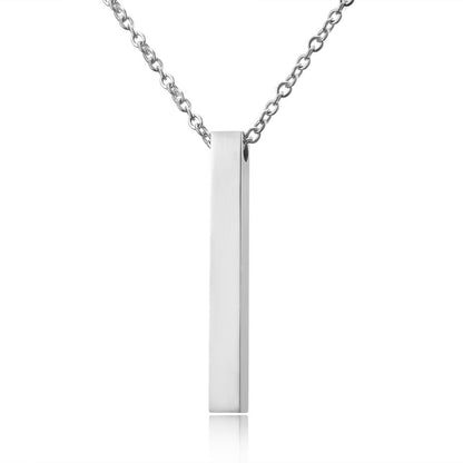 Collier Prenom Vertical